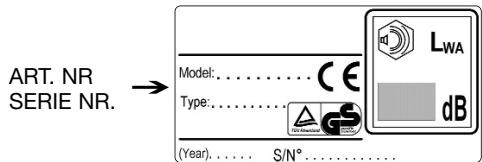 MOUNTFIELD M64 - PRODUCTIDENTITEIT - 1