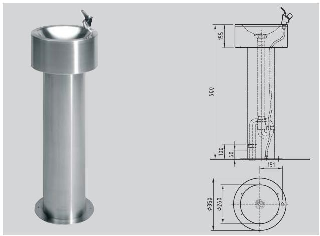 FRANKE ANIMA  - BROCHURE - Fontaine à boire murale - 1