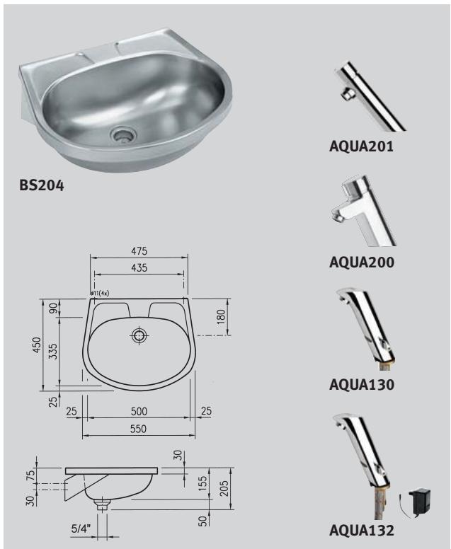 FRANKE ANIMA  - BROCHURE - Lave-mains - 1