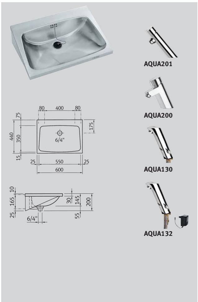 FRANKE ANIMA  - BROCHURE - Lavabo 500X405 - 1