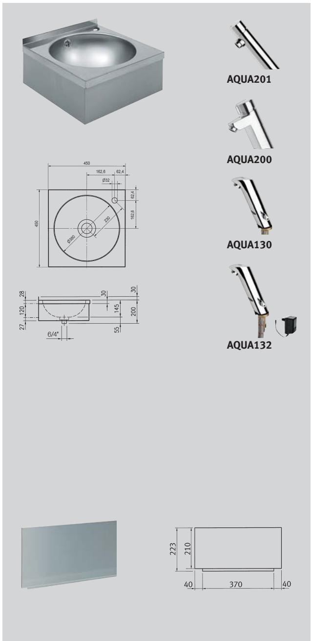 FRANKE ANIMA  - BROCHURE - Lave-mains pour handicapés - 1