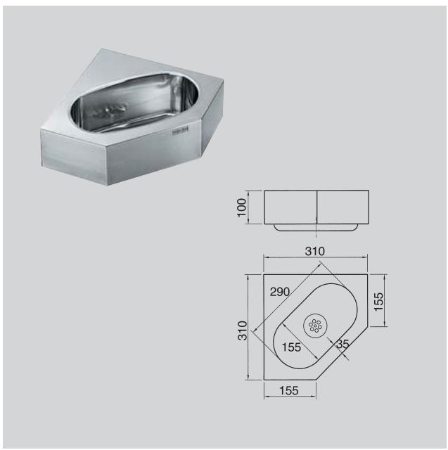 FRANKE ANIMA  - BROCHURE - Cache-siphon pour lave-mains BS204 ou BS205 - 1