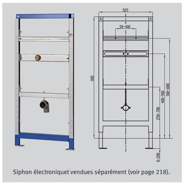 FRANKE CAMPUS  - BROCHURE - Bâti-support pour urinois, avec kit d'installation pour robinetterie franke - 2