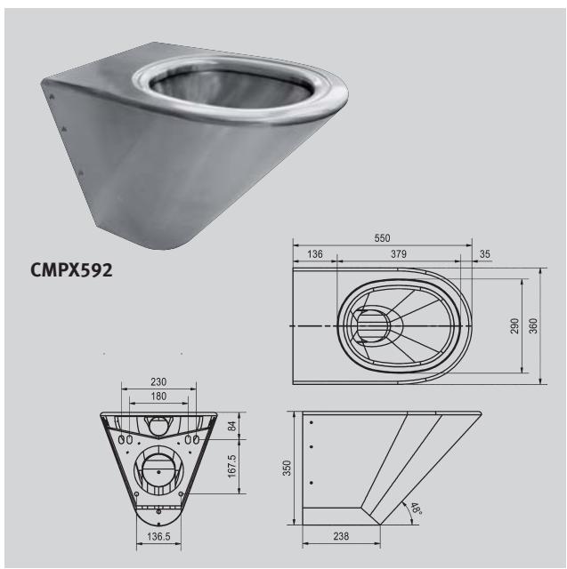 FRANKE CAMPUS  - BROCHURE - WC suspendu "adam - 1