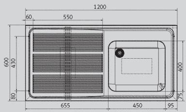 FRANKE MAXIMA  - BROCHURE - Console pour plongée en 600 - 3