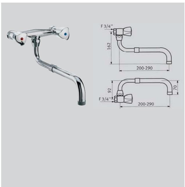 FRANKE MAXIMA  - BROCHURE - Mélangeur kitchenpro sur table - 1