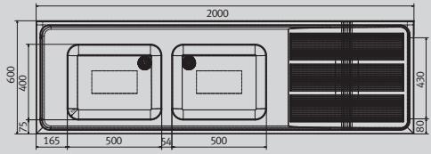 FRANKE MAXIMA  - BROCHURE - Console pour plongée en 600 - 3