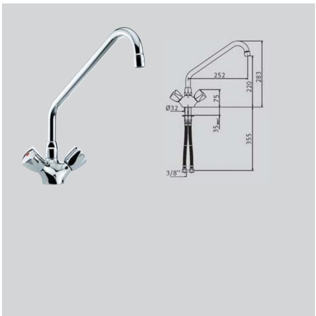 FRANKE MAXIMA  - BROCHURE - Mitigeur kitchenpro sur table - 1