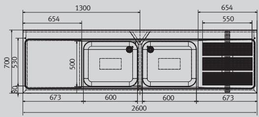 FRANKE MAXIMA  - BROCHURE - Console pour plongée en 700 - 3