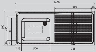 FRANKE MAXIMA  - BROCHURE - Console pour plongée en 600 - 3