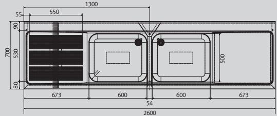 FRANKE MAXIMA  - BROCHURE - Console pour plongée en 700 - 3