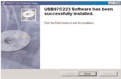 DICOTA CARDGUARD 2.0 - passo: Cercate il file USB97C223 Software Installer.exe sul CD e apritelo con un doppio sic. - 5