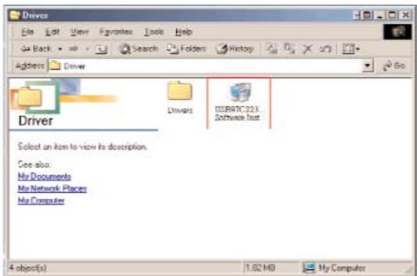 DICOTA CARDGUARD 2.0 - passo: Cercate il file USB97C223 Software Installer.exe sul CD e apritelo con un doppio sic. - 1