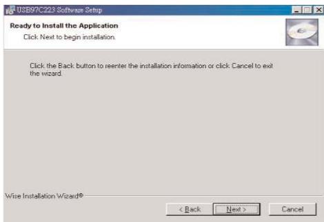 DICOTA CARDGUARD 2.0 - passo: Cercate il file USB97C223 Software Installer.exe sul CD e apritelo con un doppio sic. - 4