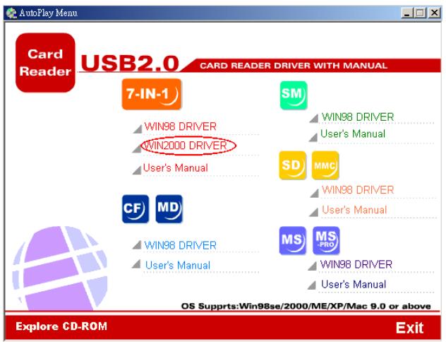 DICOTA COURIER 2.0 - Anleitung für Windows 2000 - 2