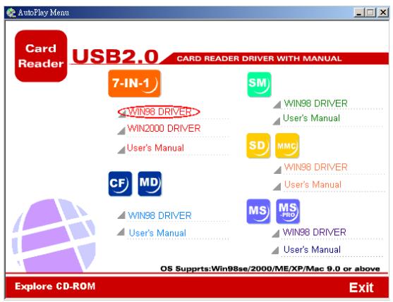 DICOTA COURIER 2.0 - Istruzioni per Windows 98 SE - 2