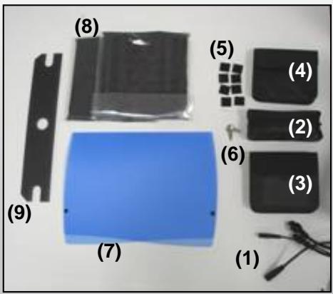 DICOTA DATABOX ALLROUND - Couvercle de la mallette (figure 1) - 2