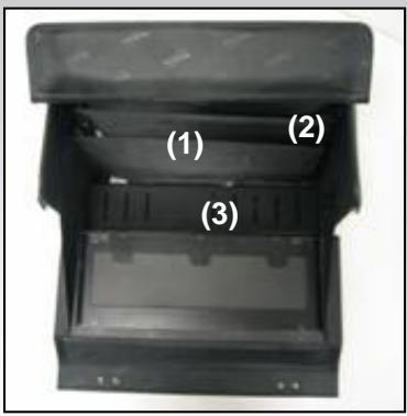 DICOTA DATACOURIER - Intérieur de la mallette - 1