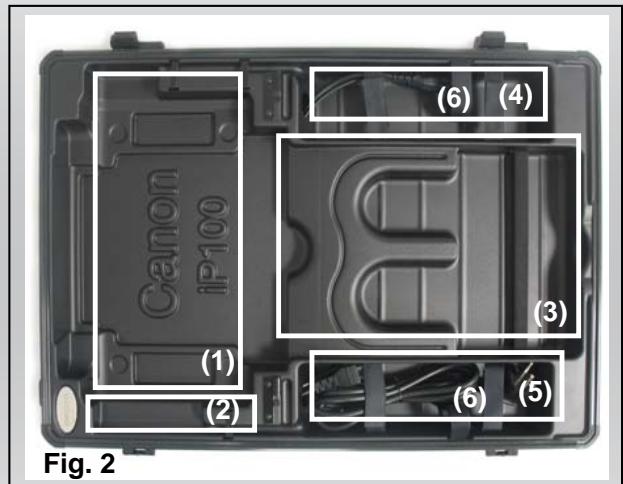 DICOTA DATADESK 100 - Case lid (Fig. 2) - 1