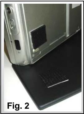 DICOTA DATADESK 460 - Now you have two options of fastening your Notebook: - 3