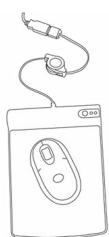 DICOTA HOVER - Installazione del mouse senza batterie/tappetino: - 1