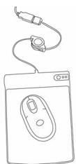 DICOTA HOVER - Installation des batteriefreien Mauspads/der Maus: - 1