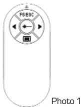 DICOTA PINPOINT - Raccordement de la télécommande PinPoint à son récepteur: - 1