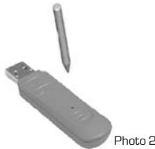 DICOTA PINPOINT - Raccordement de la télécommande PinPoint à son récepteur: - 2