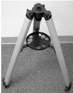 CELESTRON POWERSEEKER 50AZ - Cómo ensambar el tripode - 5