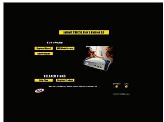 ADS TECH INSTANT DVD 2.0 - Inserte el CD de USB Instant DVD - 1