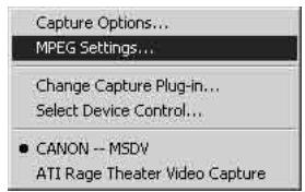 ADS TECH INSTANT DVD 2.0 - Einstellungen für die Videoaufzehnung - 1
