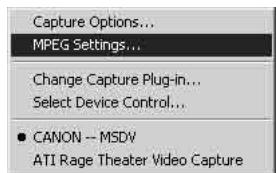 ADS TECH INSTANT DVD 2.0 - Capture settings - 1