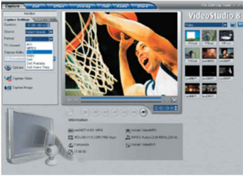ADS TECH INSTANT VIDEO PCI PTV-390 - Capture en format VCD (mpeg-1) : - 1