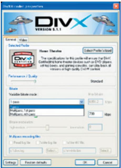 ADS TECH INSTANT VIDEO PCI PTV-390 - Opération n^0 2 : réglage du début binaire de divx - 3