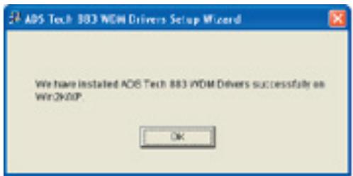 ADS TECH INSTANT VIDEO PCI PTV-390 - Step 2. Driver Installation: - 3