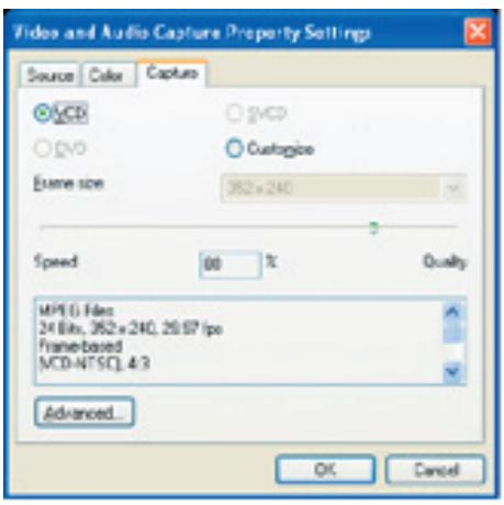 ADS TECH INSTANT VIDEO PCI PTV-390 - Step 1. Selecting Capture Properties: - 3