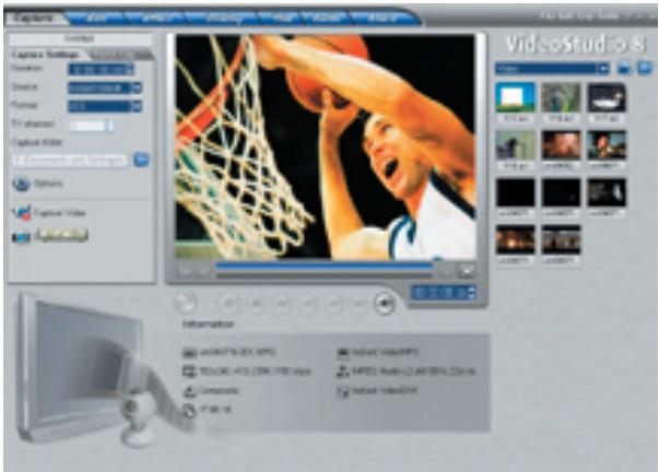 ADS TECH INSTANT VIDEO PCI PTV-390 - Step 2. Start Capturing your Video in VCD (MPEG-1) Format: - 1
