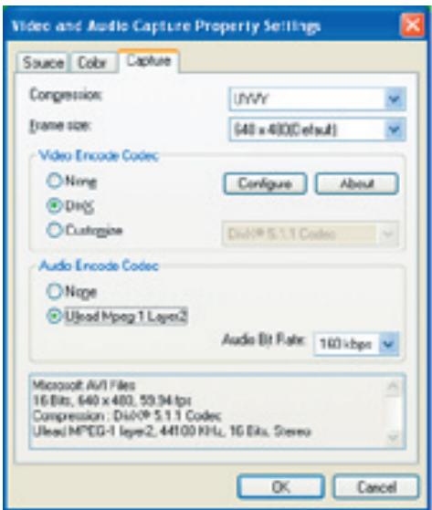 ADS TECH INSTANT VIDEO PCI PTV-390 - Opération n^0 3: réglage du début binaire audio : - 1