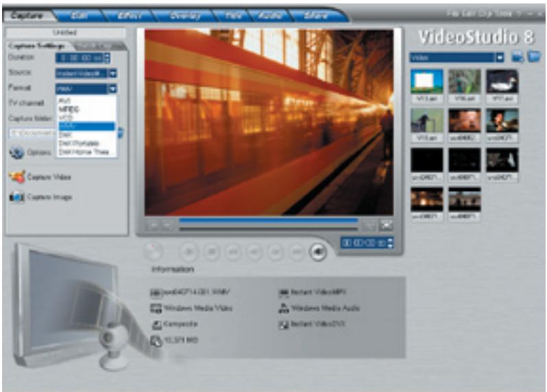 ADS TECH INSTANT VIDEO PCI PTV-390 - Capture en format windows media video (WMV) : - 1