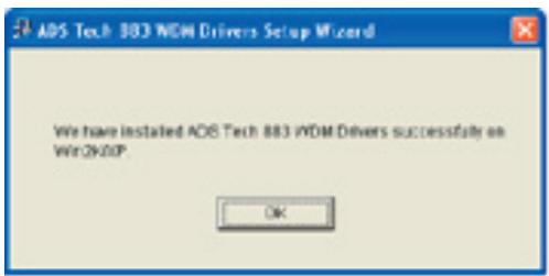 ADS TECH INSTANT VIDEO PCI PTV-390 - Étape 2. installation des pilotes : - 3