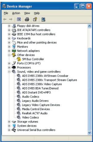 ADS TECH INSTANTDVD+MP3 - Verify Hardware Installation - 1