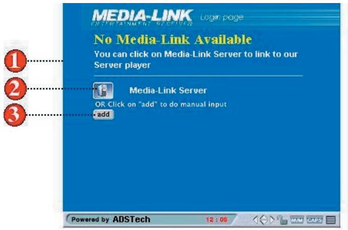 ADS TECH MEDIA-LINK MLX-581 - Comment accéder le logiciel de media link - 1