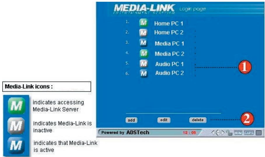 ADS TECH MEDIA-LINK MLX-581 - Comment accéder le logiciel de media link - 1