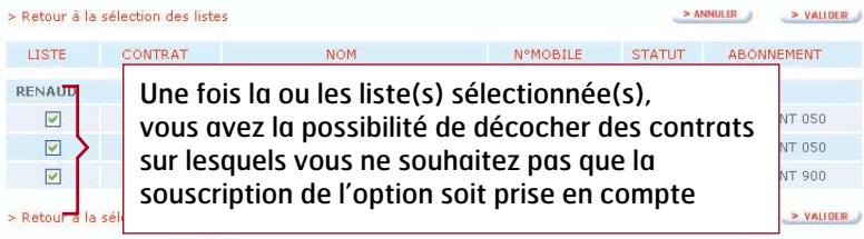 SFR PARC ON LINE - Lors de cette étape de la souscription en masse, vous devez : - 4