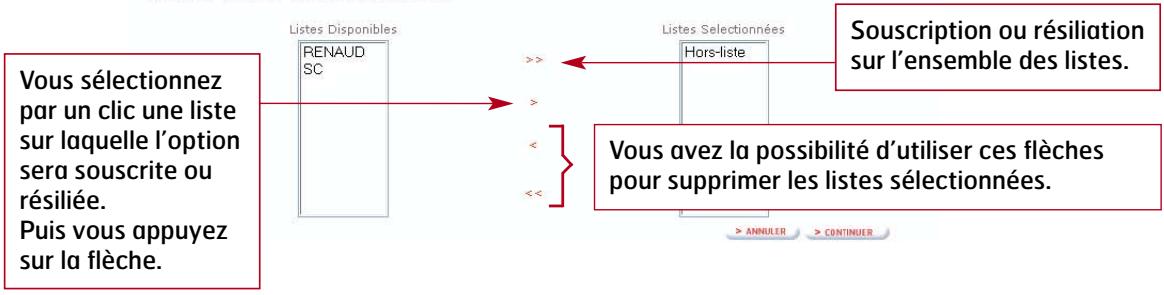 SFR PARC ON LINE - Lors de cette étape de la souscription en masse, vous devez : - 2