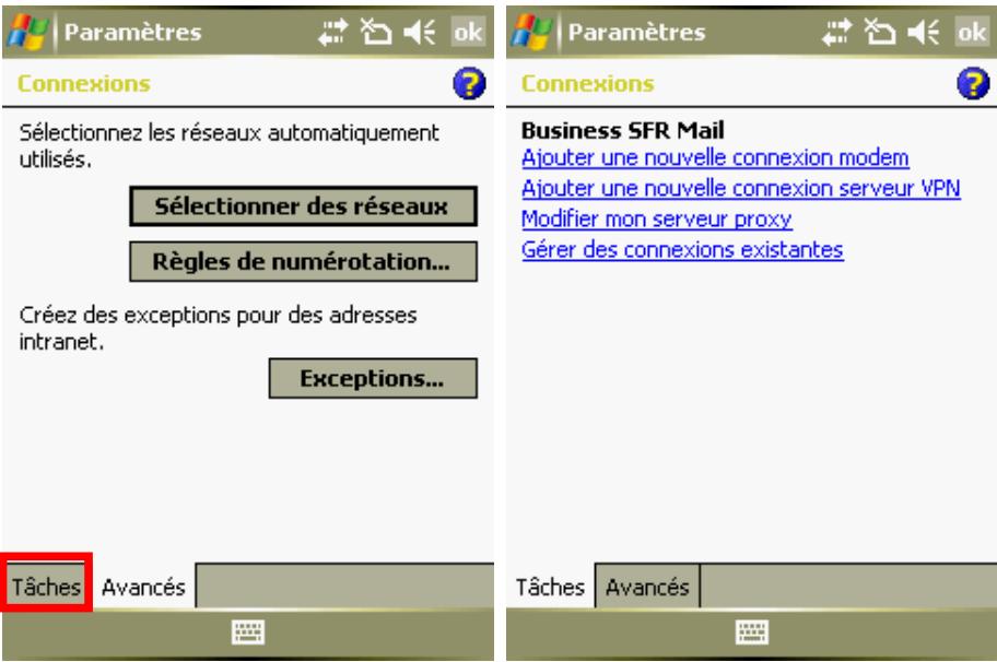 SFR S300+ - Modification de la connexion web sur SFR S300+ - 3