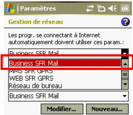 SFR S300+ - Modification de la connexion web sur SFR S300+ - 2