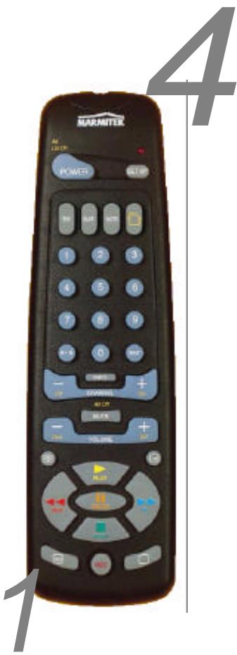 MARMITEK 4IN1 - MARMITEK 4 IN 1 UNIVERSAL REMOTE - 1