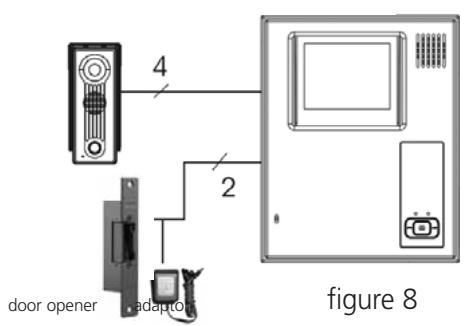 MARMITEK DOORGUARD 300 - a. Connecting an electric door opener - 1
