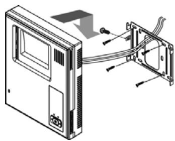 MARMITEK DOORGUARD 300 - Paso 3 Montaje del monitor al muro (Ilustracion 7). - 1